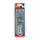 TIMCO Security & Ironmongery TIMCO Hasp and Staple Single Hinged Silver - 160mm