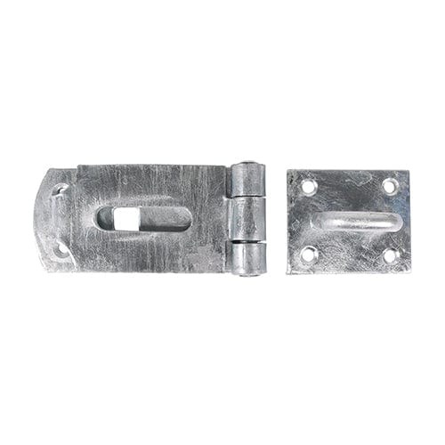 TIMCO Security & Ironmongery TIMCO Heavy Duty Hasp & Staple Secure Bolt On Hot Dipped Galvanised