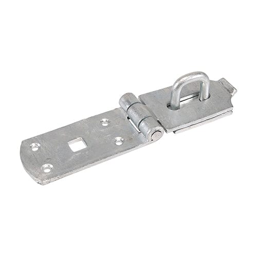 TIMCO Security & Ironmongery TIMCO Heavy Duty Hasp & Staple Secure Bolt On Hot Dipped Galvanised