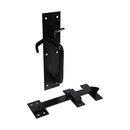 TIMCO Security & Ironmongery TIMCO Heavy Duty Suffolk Latch Black - 219 x 50mm