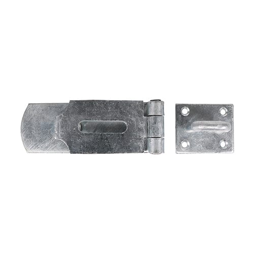 TIMCO Security & Ironmongery TIMCO Heavy Duty Swivel Pattern Hasp & Staple Bolt On Hot Dipped Galvanised