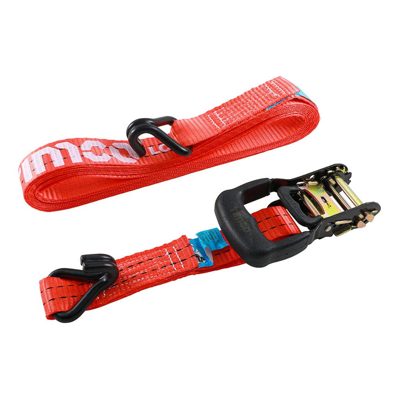 TIMCO Security & Ironmongery TIMCO J Hook Ratchet Straps Commercial Duty - 6m x 35mm