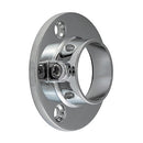 TIMCO Security & Ironmongery TIMCO Locking End Socket For Round Tube Polished Chrome - 25mm