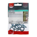 TIMCO Security & Ironmongery TIMCO Screw Eyes Silver