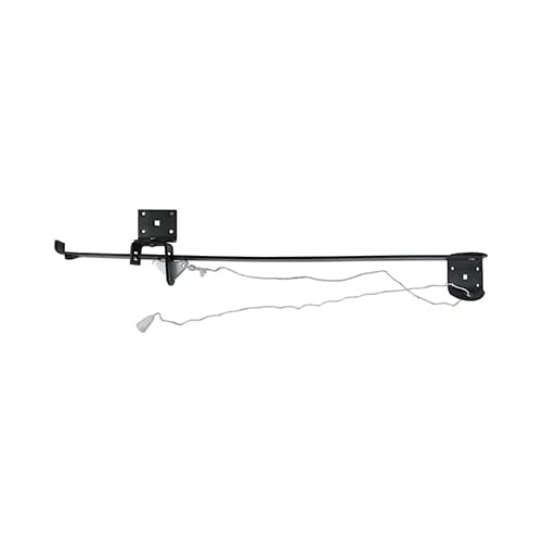 TIMCO Security & Ironmongery TIMCO Senior Garage Door Holder Narrow Lintel Black  - 24"