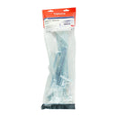 TIMCO Security & Ironmongery TIMCO Side Gate Kit Medium Tee Hinges Suffolk Latch & Brenton Padbolt Sliver - 18"