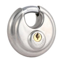 TIMCO Security & Ironmongery TIMCO Stainless Steel Disc Padlock - 70mm