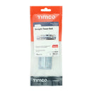 TIMCO Security & Ironmongery TIMCO Straight Tower Bolt Silver