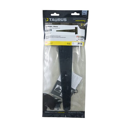 TIMCO Security & Ironmongery TIMCO Strong Tee Hinges Black