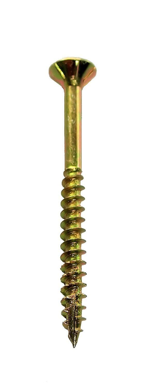 Vortex Business, Office & Industrial:Fasteners & Hardware:Other Fasteners & Hardware 200, 3.5 x 16mm PROFESSIONAL WOODSCREW YZP CUTTER CSK POZI SCREWS VORTEX CE